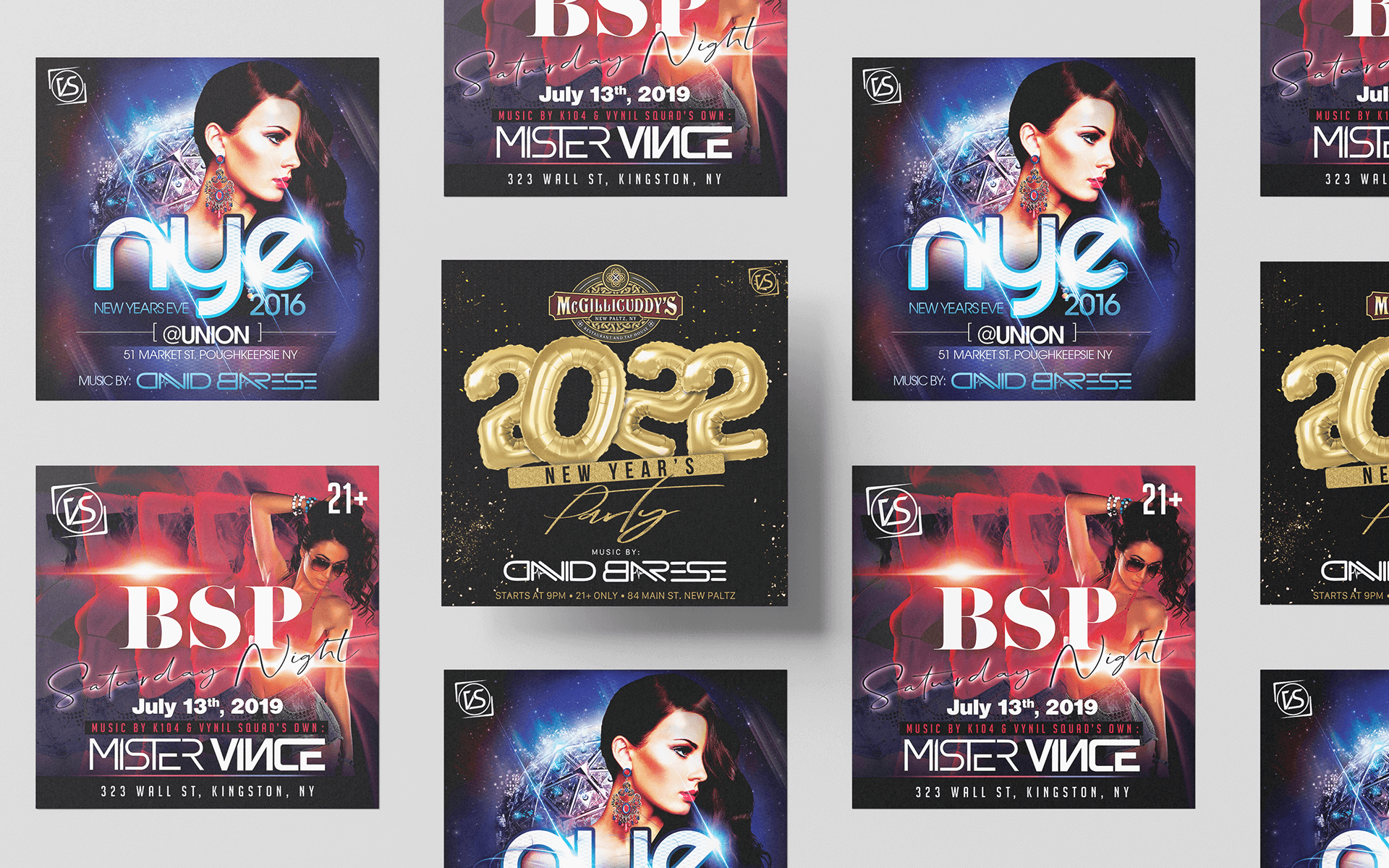 Flyers - made by Amanda Davis