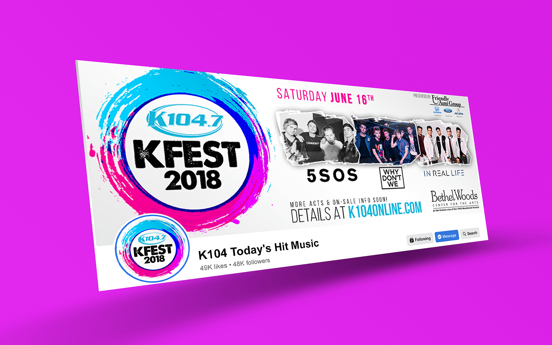 Brand Identity: Kfest - made by Amanda Davis