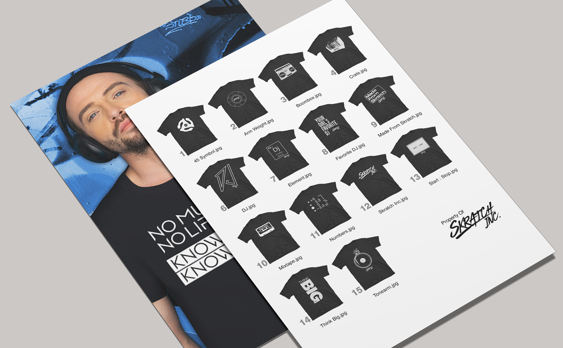 Brand Identity: Skratch Ink - made by Amanda Davis