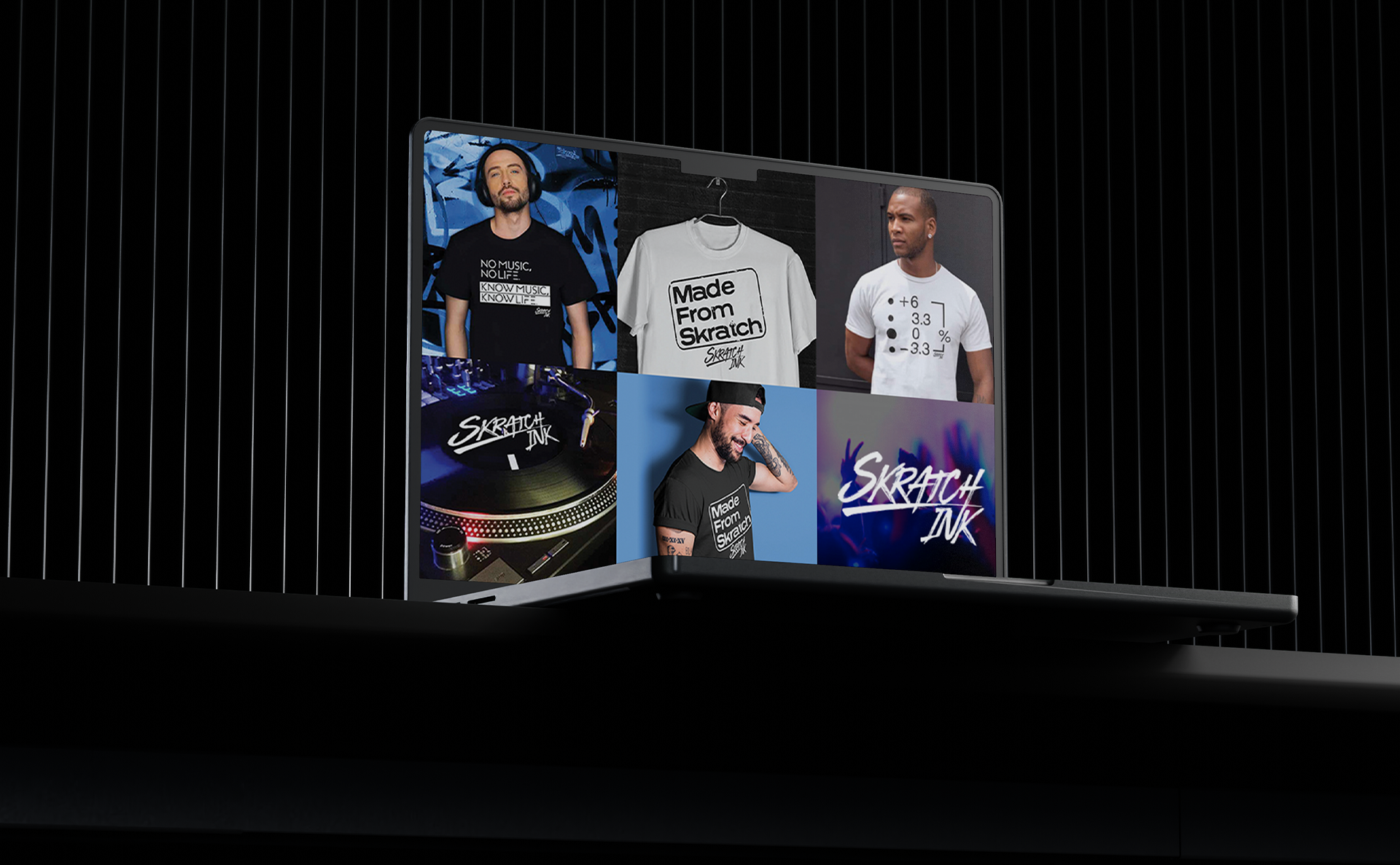 Brand Identity: Skratch Ink - made by Amanda Davis