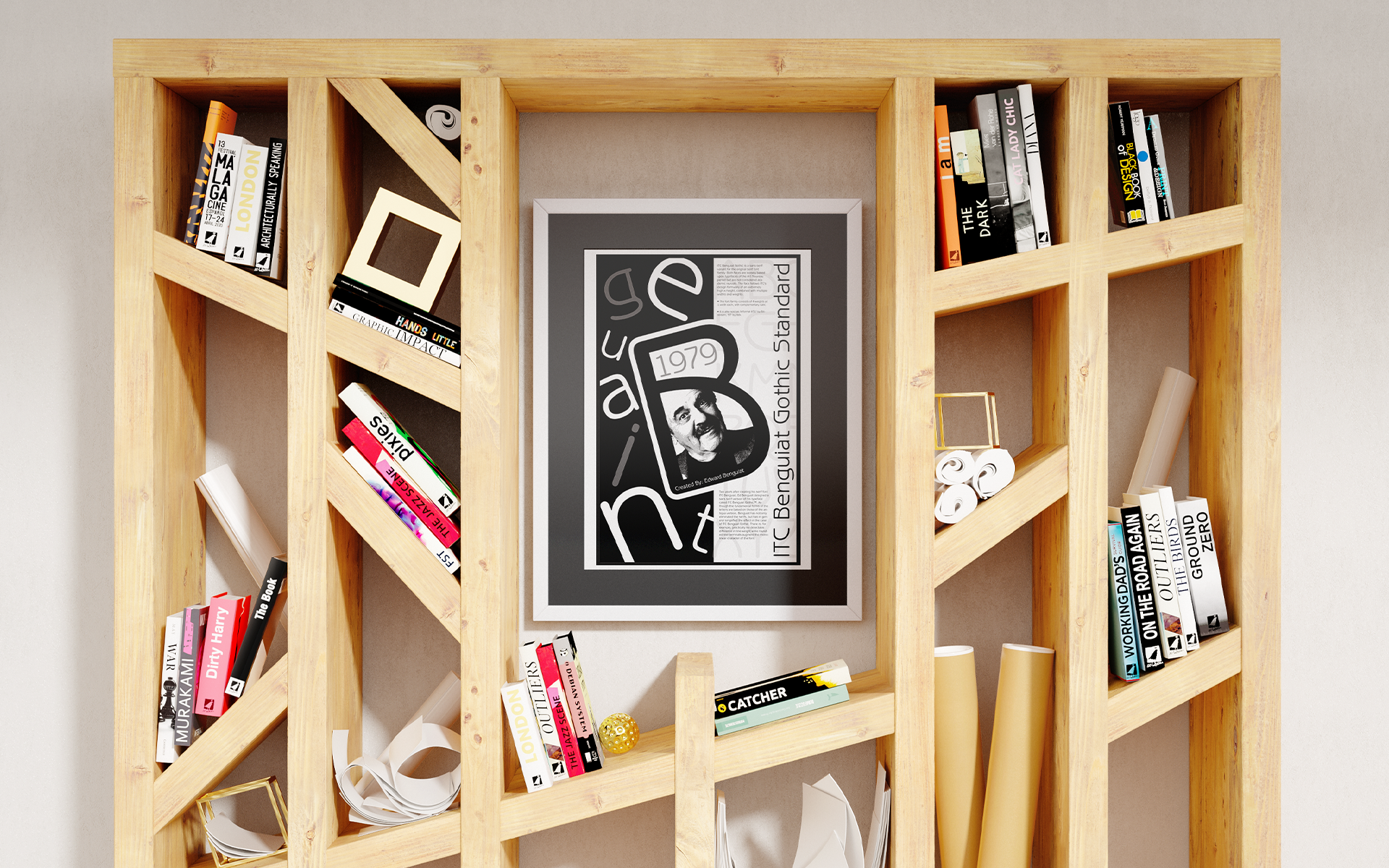 Typography Poster & Magazine Spread - made by Amanda Davis