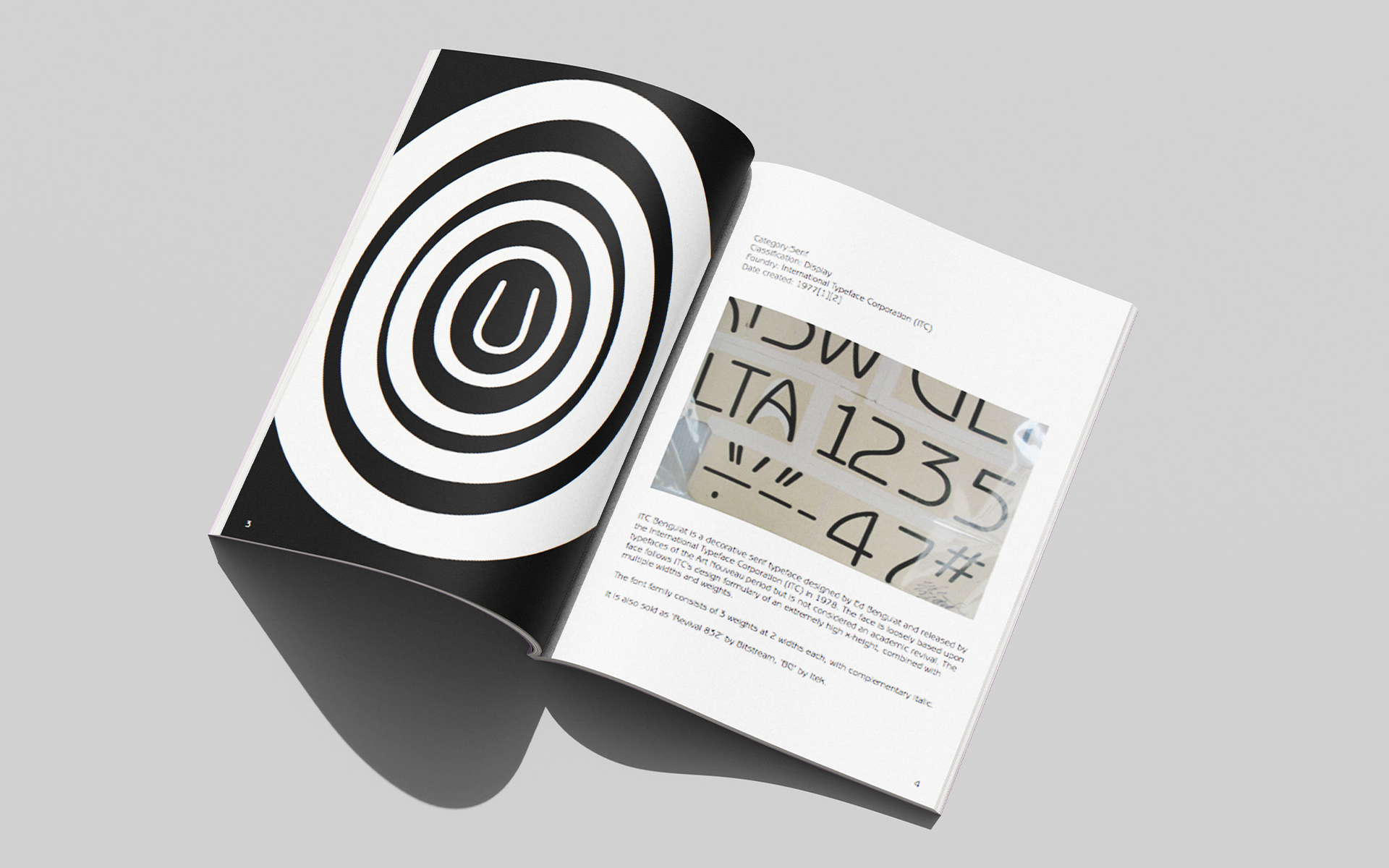 Typography Poster & Magazine Spread - made by Amanda Davis